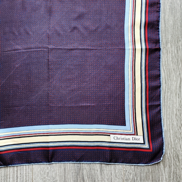 Christian Dior Silk Bandana Small - Picture 5 of 11